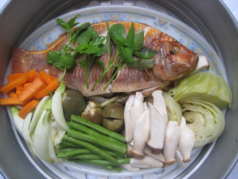 Thai Stremed Fish