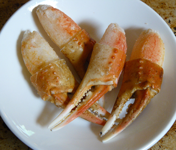 A crab claws recipe